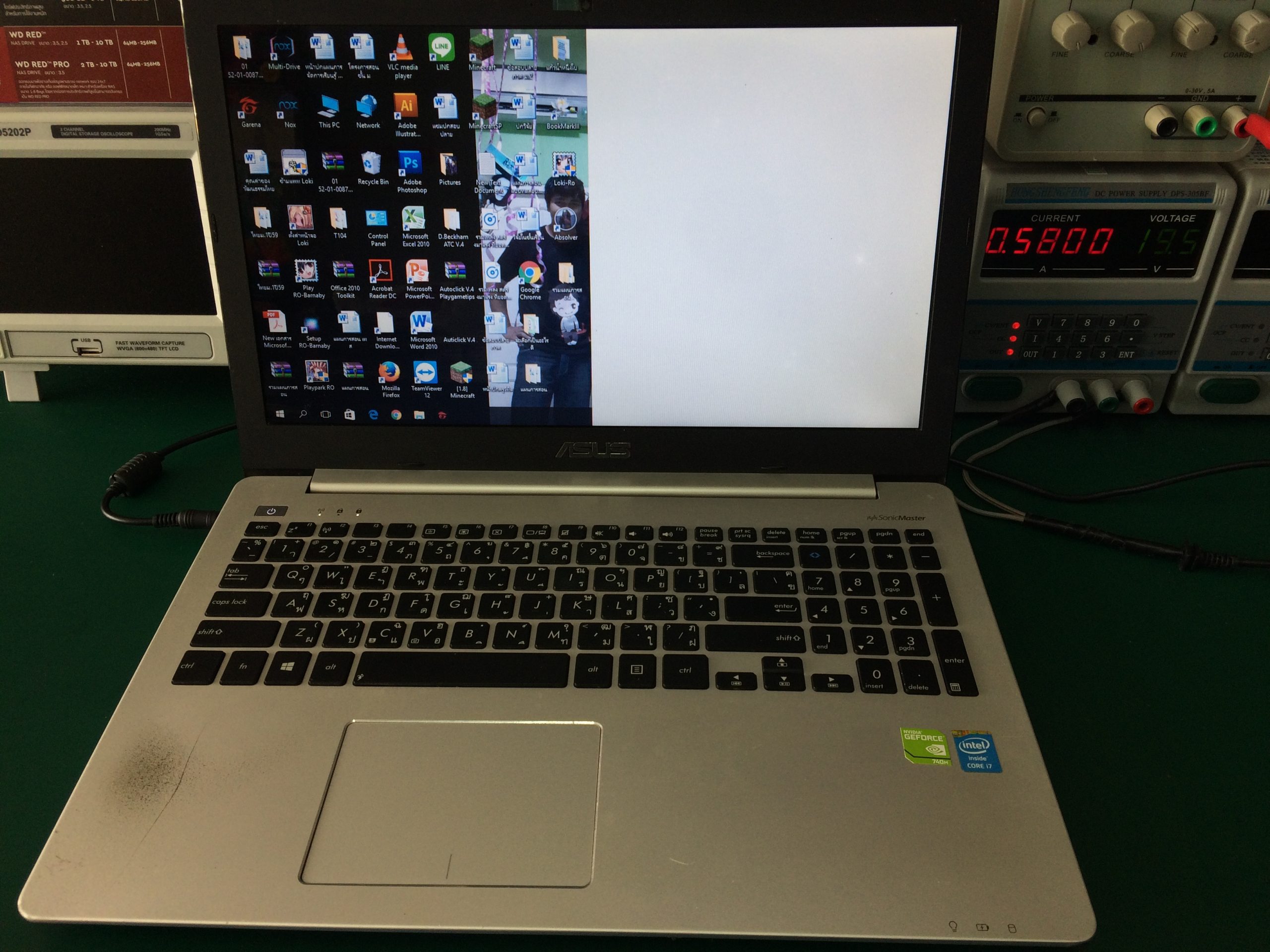 ASUS K551LB เปลี่ยนจอ
