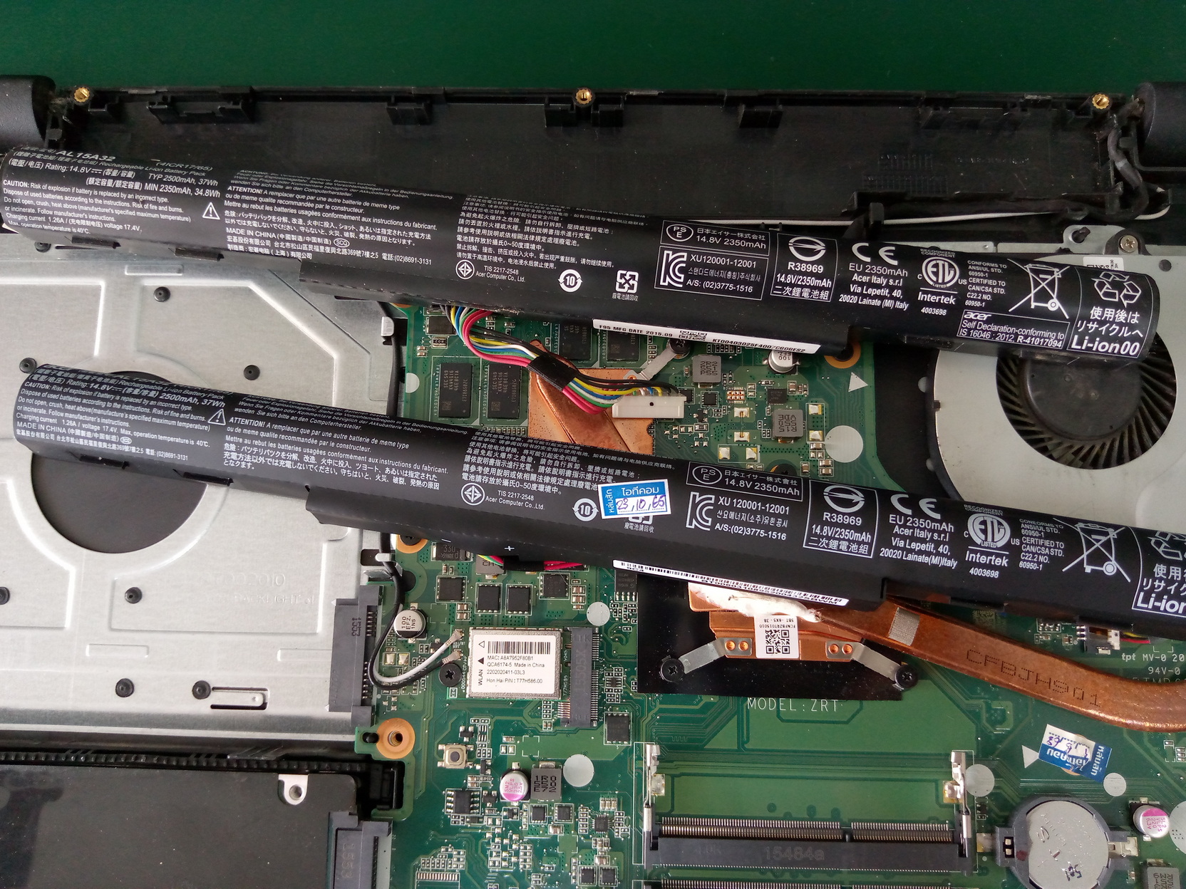 ACER V3-574G เปลี่ยนแบต