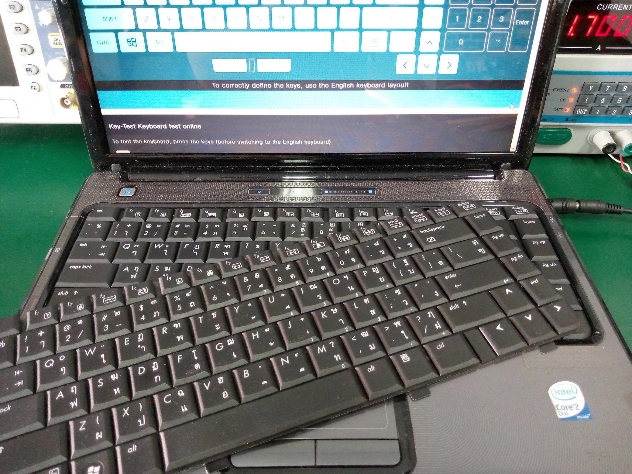 COMPAQ V3500 เปลี่ยน Keyboard
