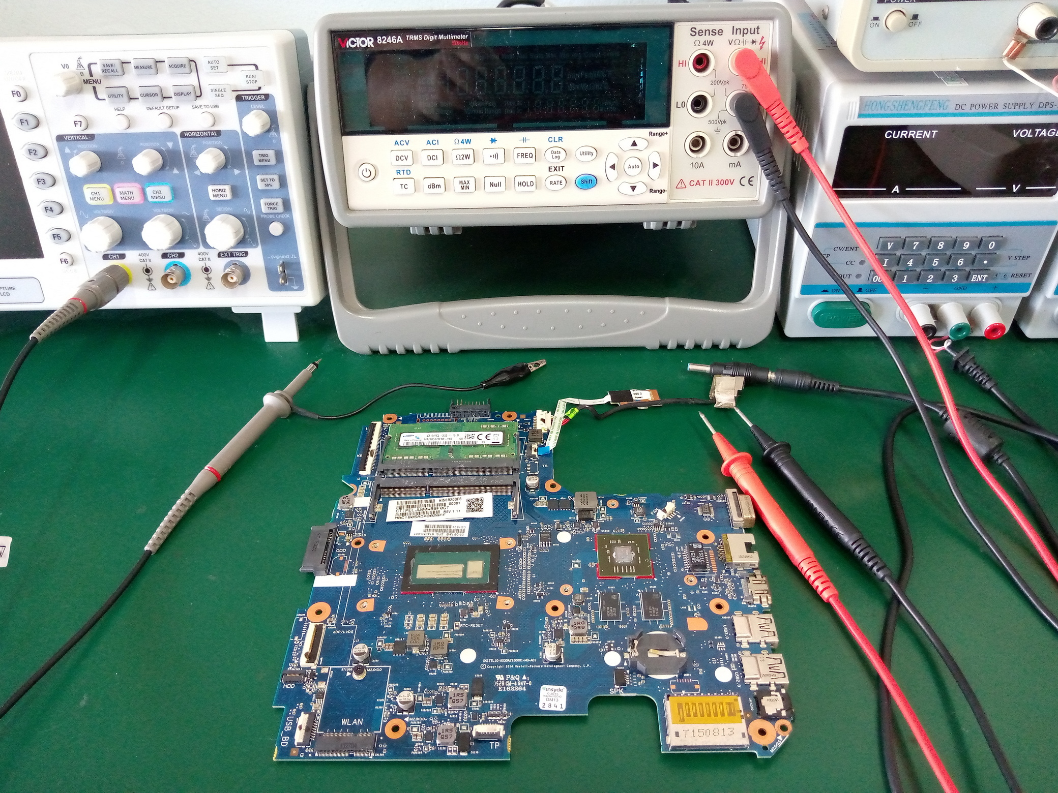 HP 14-ac101TX เปิดไม่ติด