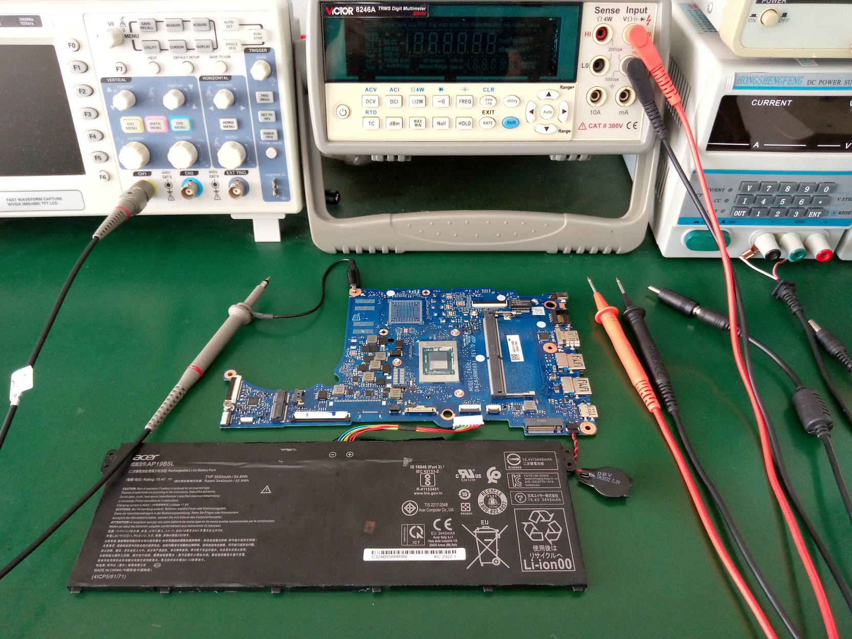 ACER A515-45 เครื่องไม่ชาร์จแบต