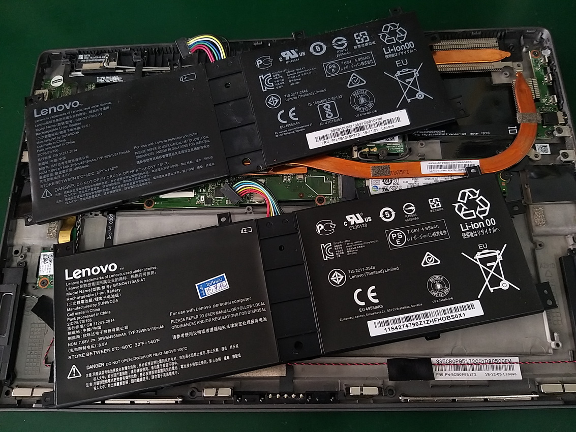 LENOVO MIIX520 12IKB เปลี่ยนแบต